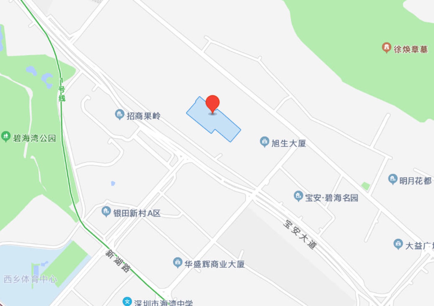 331创意园地理位置示意图