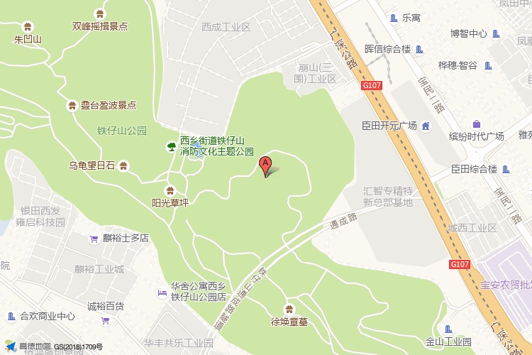 331创意园地理位置示意图