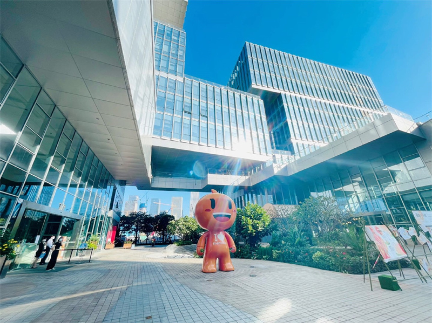 阿里云大厦大堂实景图