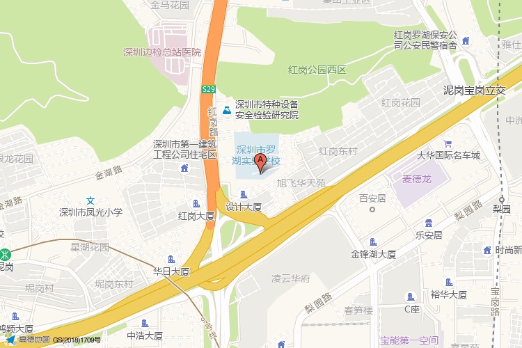 安吉尔大厦地理位置示意图