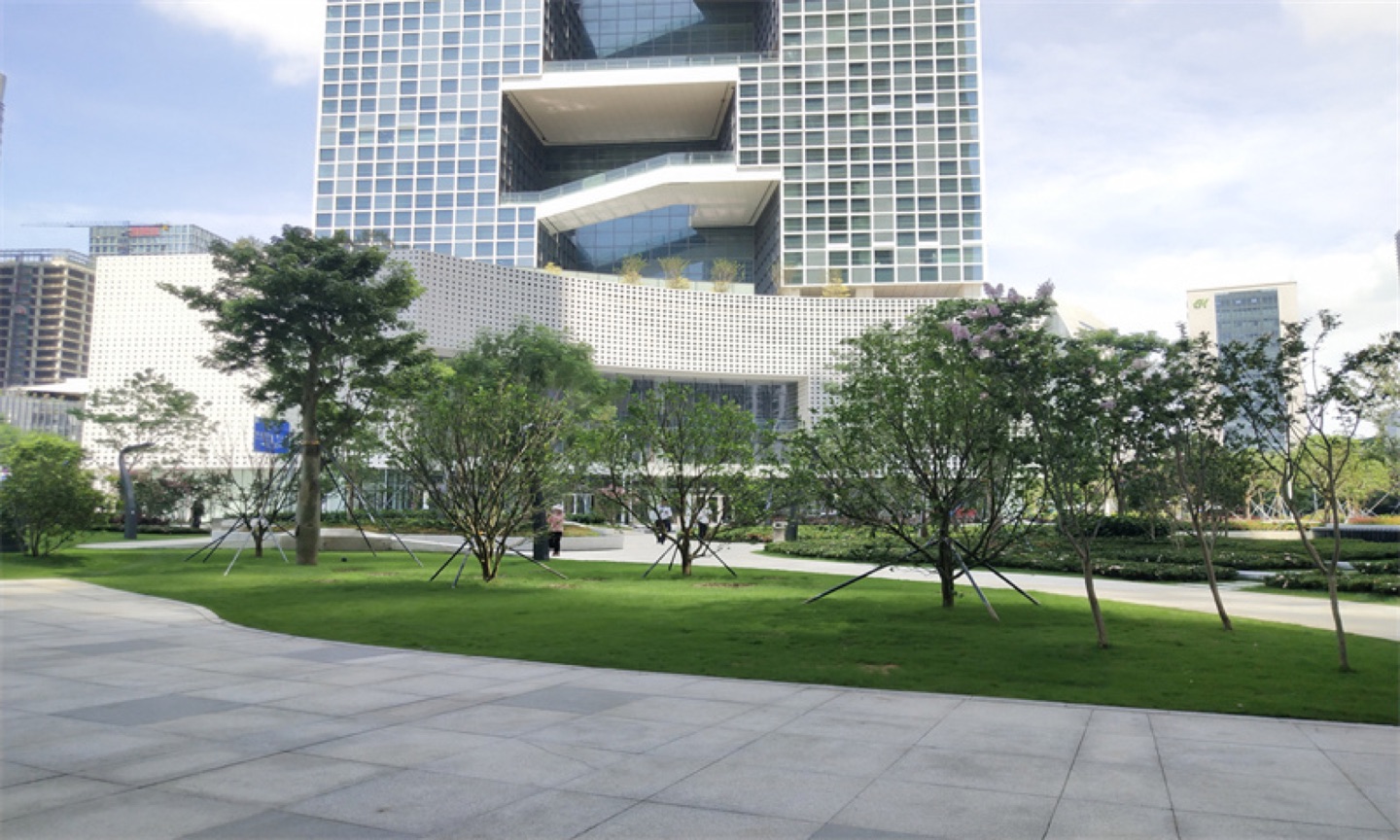 百度国际大厦大堂实景图