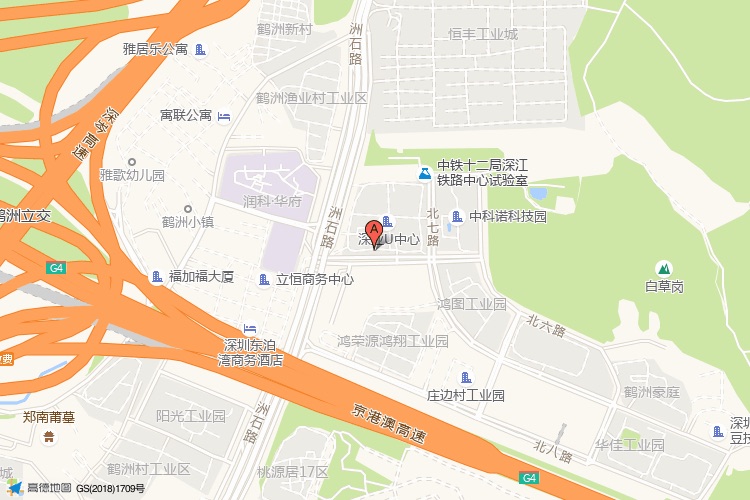 宝星智荟城地理位置示意图