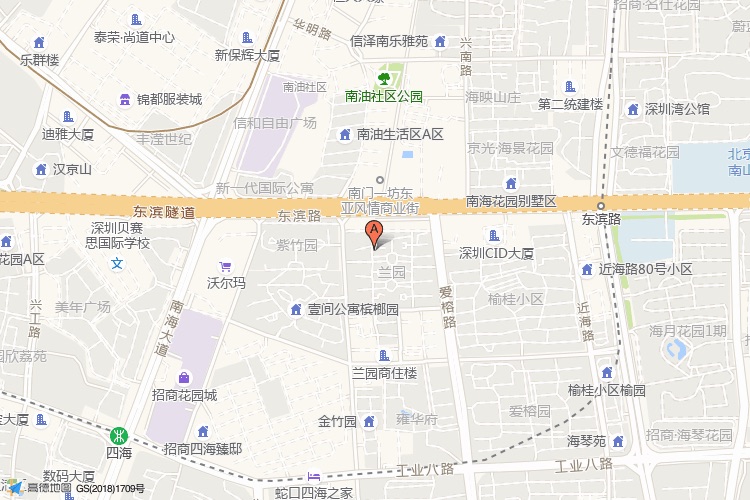 北科创业大厦地理位置示意图