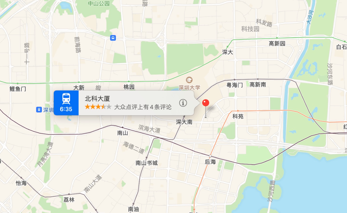 北科科技大厦（北科大厦）地理位置示意图
