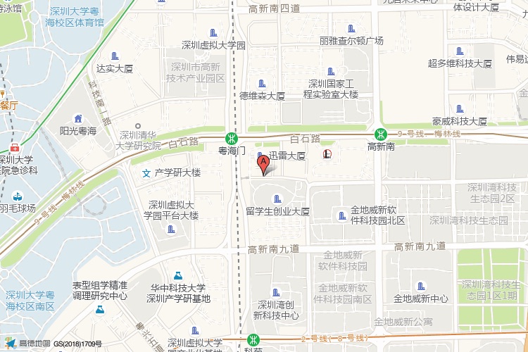 北科科技大厦（北科大厦）地理位置示意图