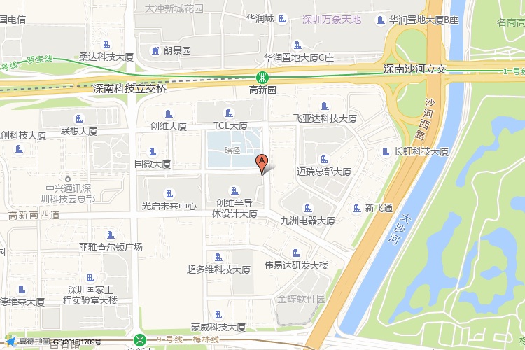 北邮科技大厦地理位置示意图
