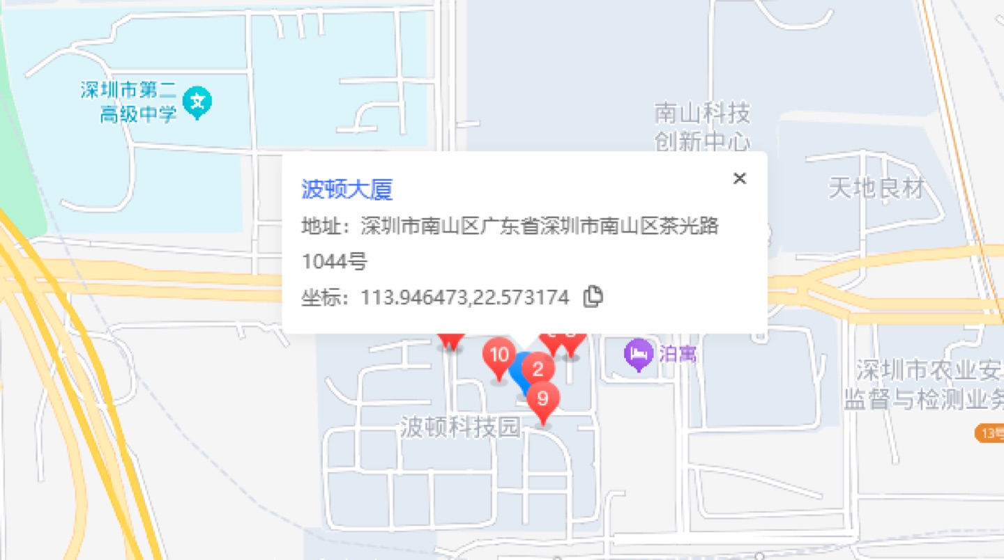 波顿大厦地理位置示意图