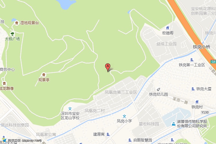 博智中心地理位置示意图