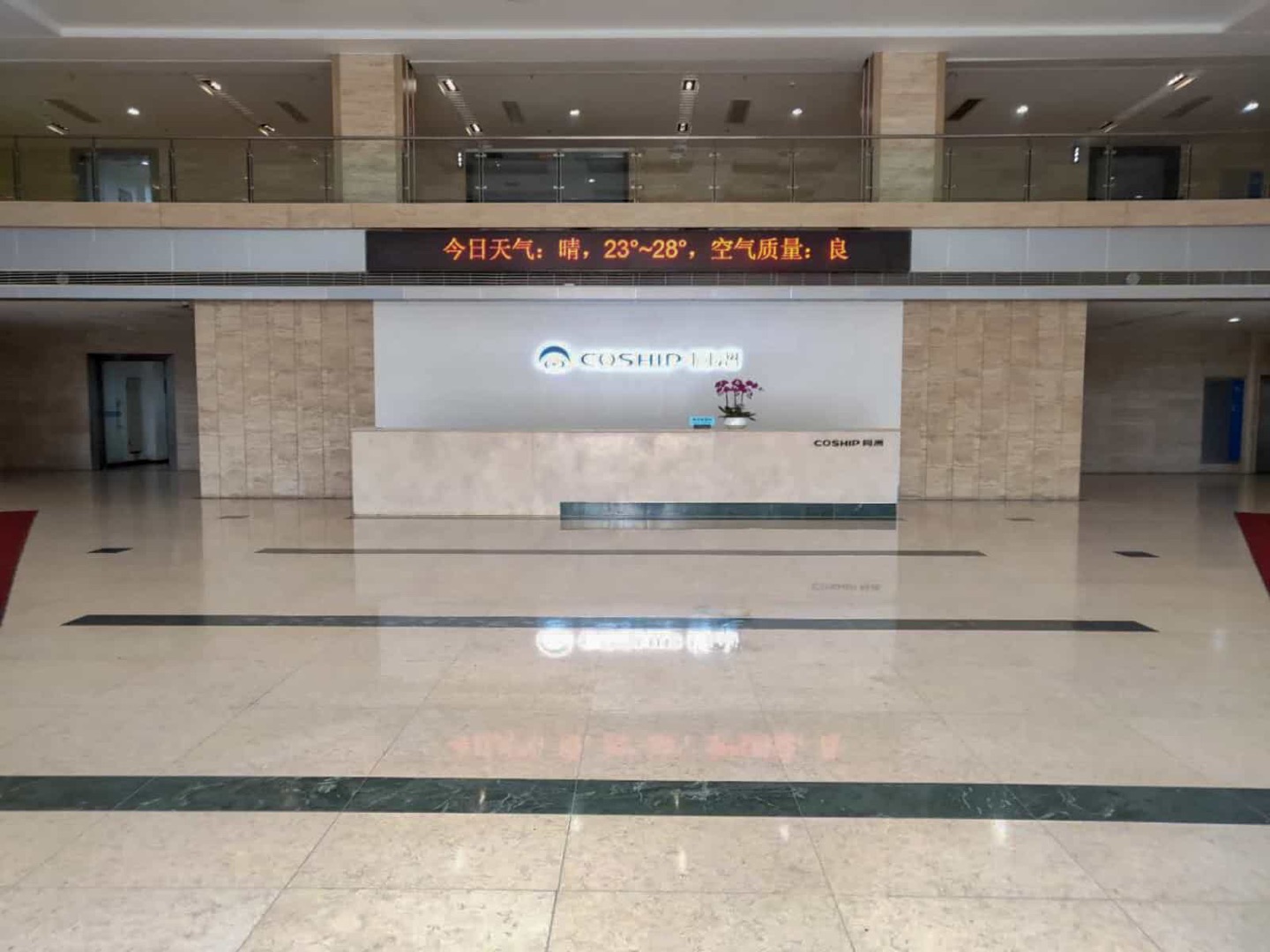彩虹科技大厦电梯厅图