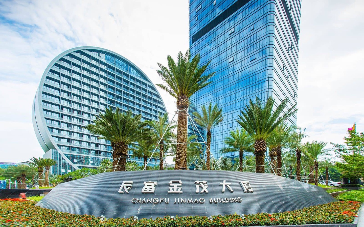 CFC长富中心（长富金茂大厦）电梯厅图