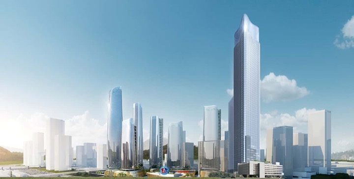 城建云启大厦外观图