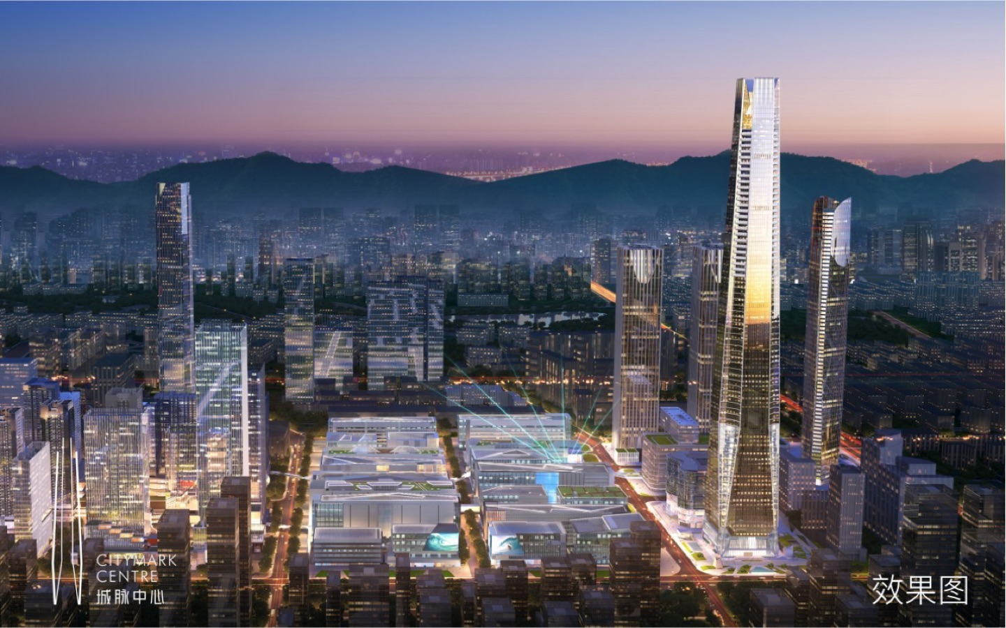 城脉中心大堂实景图