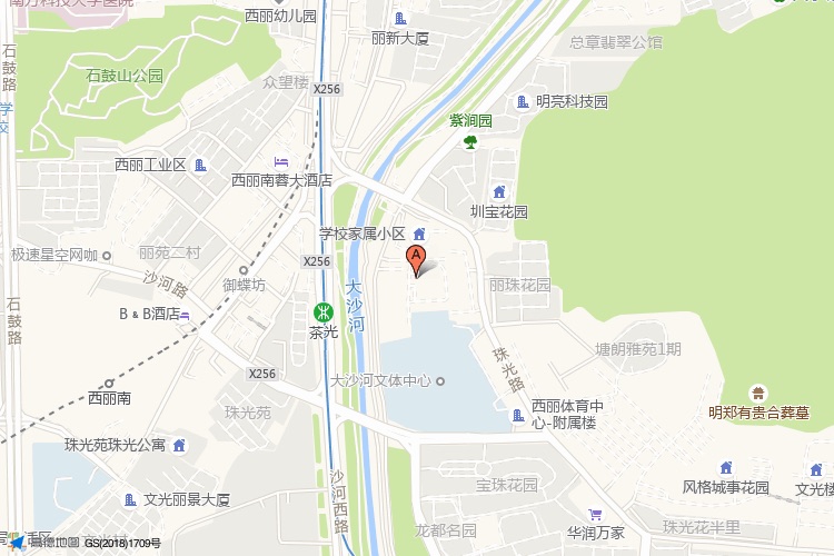 创客公馆地理位置示意图
