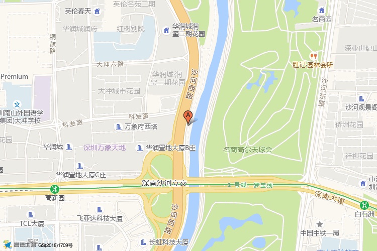 创维半导体设计大厦地理位置示意图