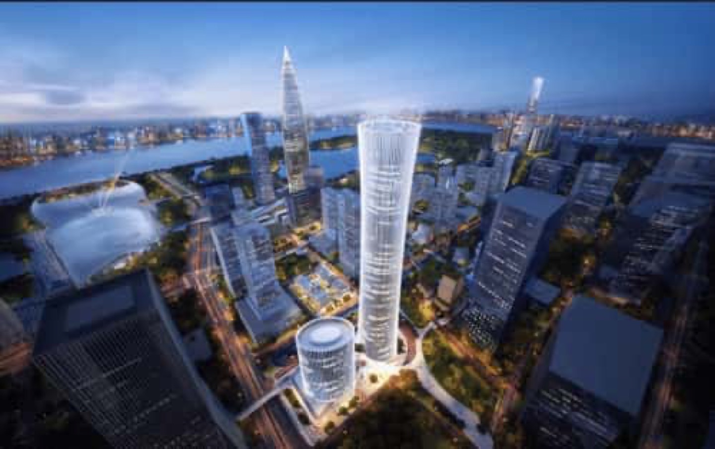 大家财险深圳总部大厦大堂实景图