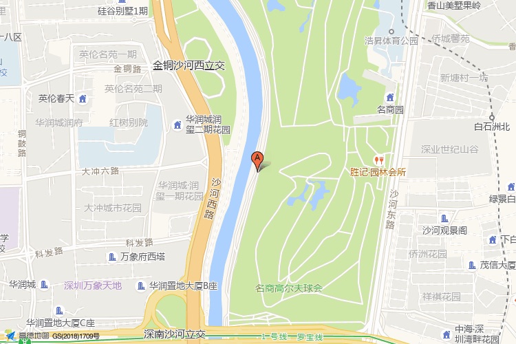 德赛科技大厦地理位置示意图