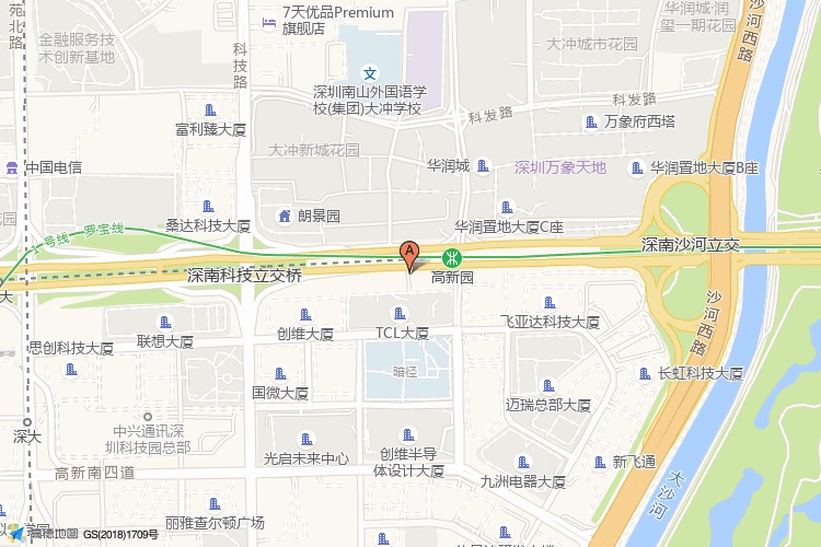 德维森大厦地理位置示意图