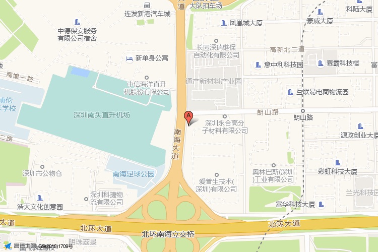 鼎元宏易大厦地理位置示意图