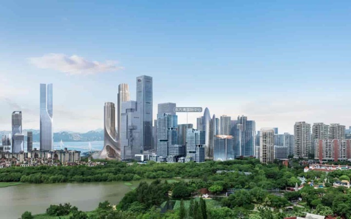 东方湾国际中心外观图