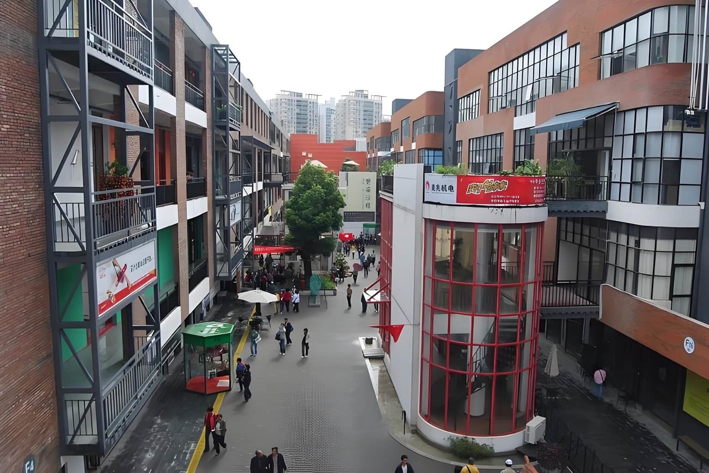 F518时尚创意园大堂实景图