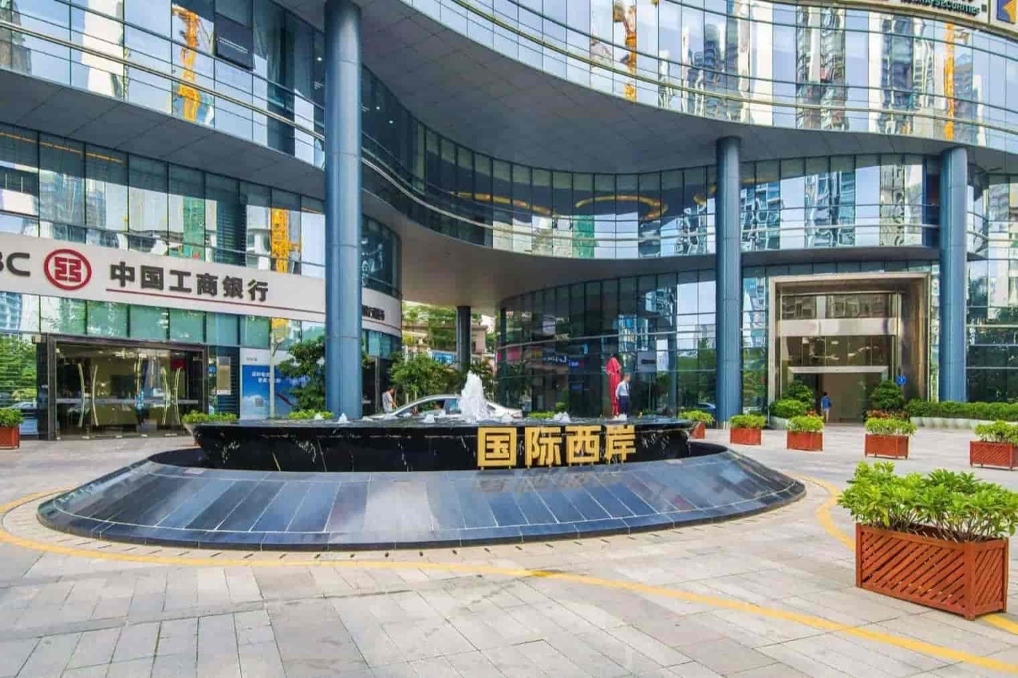 国际西岸商务大厦周边环境图