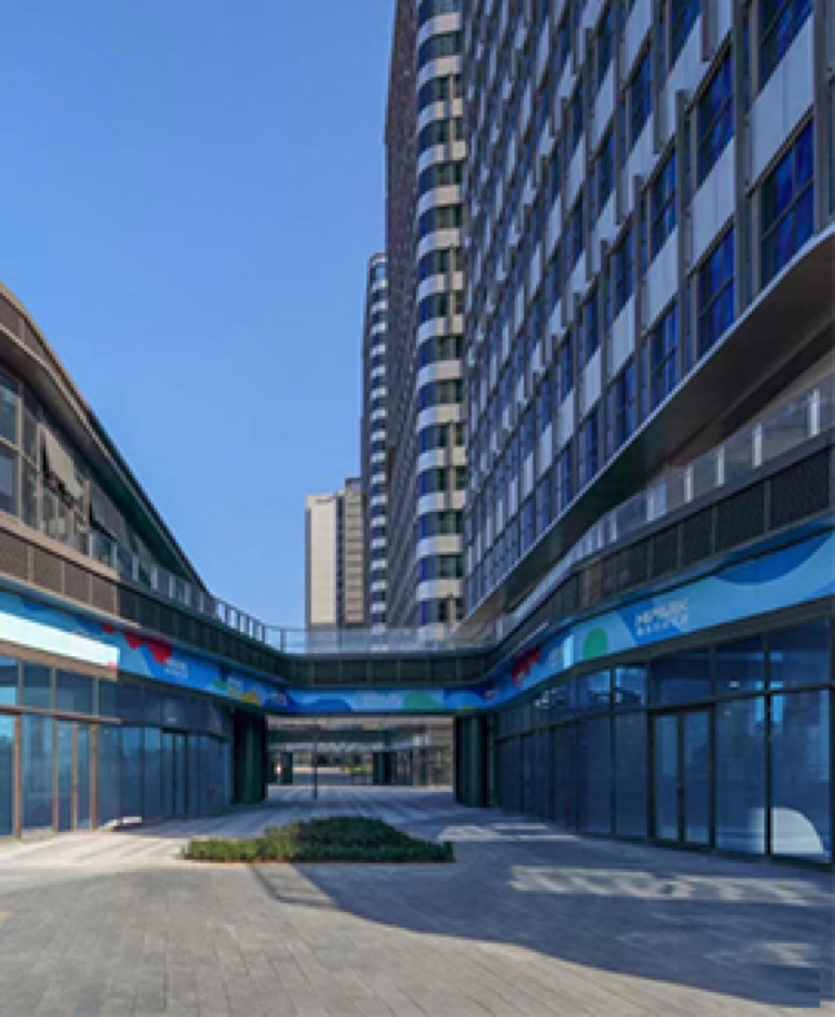 海谷科技大厦大堂实景图