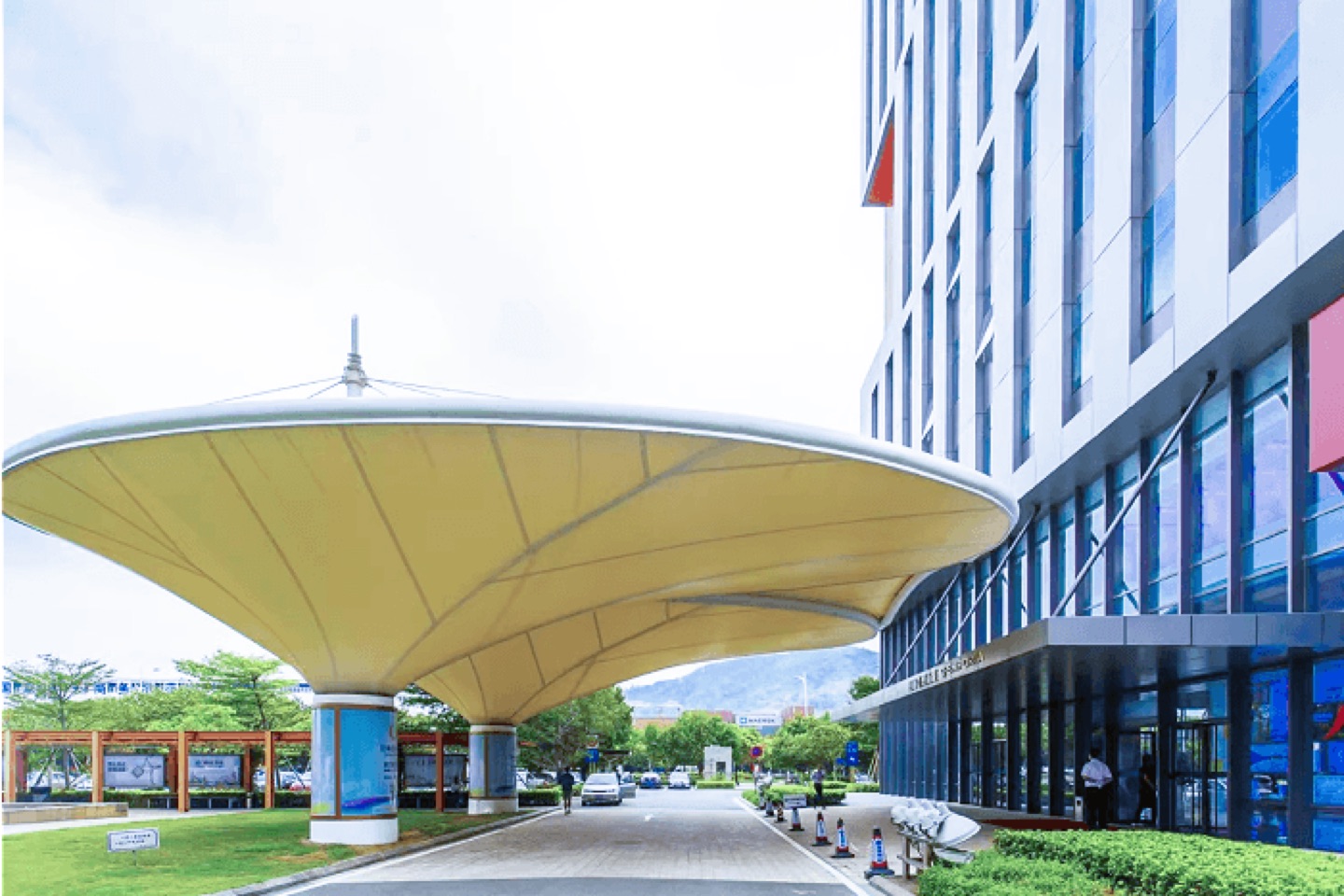 海运中心大堂实景图