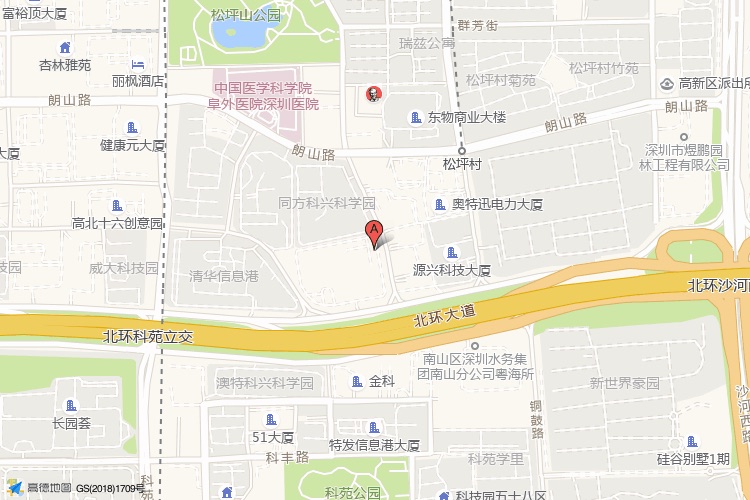 科兴科学园地理位置示意图
