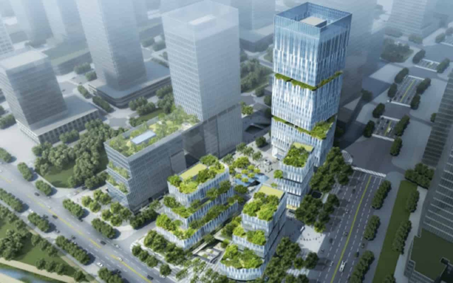 深圳创维海外发展大厦大堂实景图