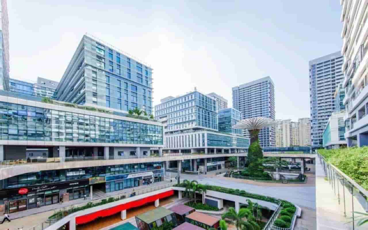 深圳湾科技生态园大堂实景图