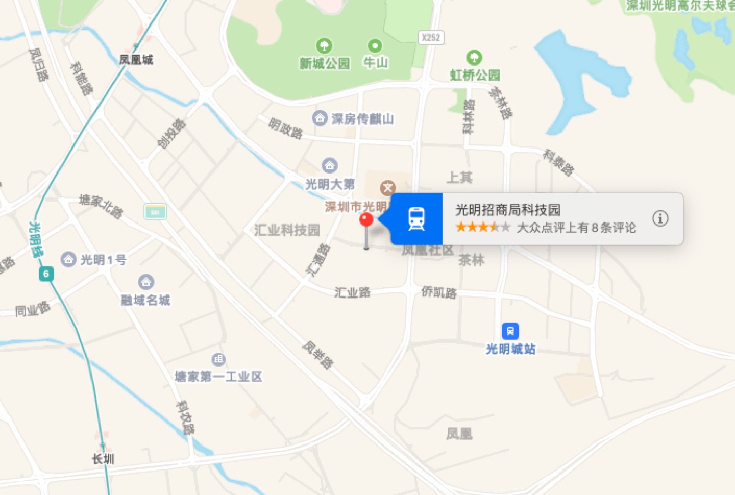 招商局智慧城地理位置示意图