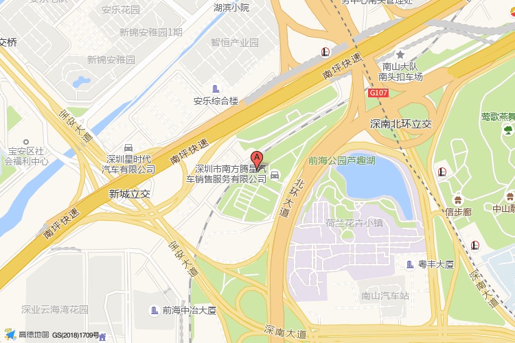 中国国有资本风投大厦地理位置示意图