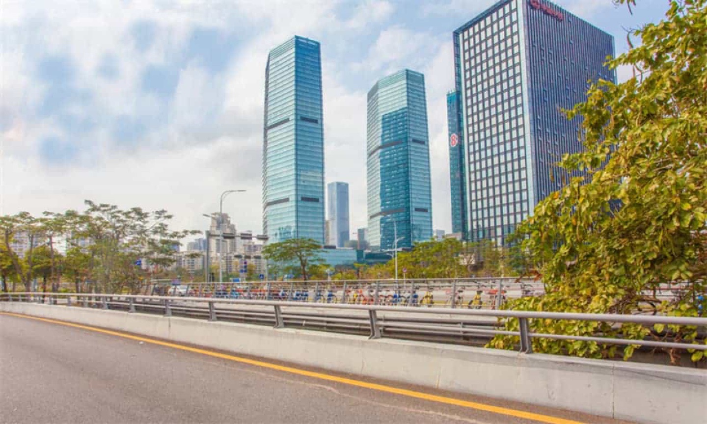 中海油大厦大堂实景图